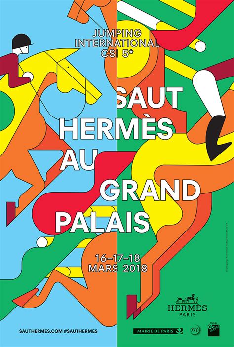 affiche saut hermes 2017|Saut Hermès posters .